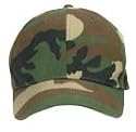 Kids Woodland Camouflage Supreme Low Profile Insigmia Hat