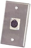 PROCO WP1042 (1) XLR FEMALE WALLPLATE SINGLE GANG