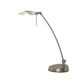 Eglo  87208A Kingston-1, Brass-Frosted, 1-Light Table Light Fixture