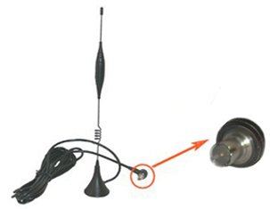 External Antenna With Magnetic Stand For Audiovox 3500xl