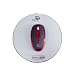 A4Tech NB-57 Battery Free rot Maus schnurlos 5 Tasten 800dpi + Tastenrad schwarz