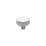 Liberty P65010C-CHR-C 1 Concave Round Cabinet Hardware Knob by Liberty