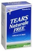Tears Naturale, Free Lubricant Eye Drops Single Use Vials, 60 CT (Pack of 4)