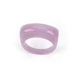 Barse Genuine Purple Jade Stone Ring, Size 7