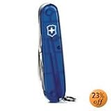 Victorinox Swiss Army Tinker Translucent Pocket Knife (Sapphire)