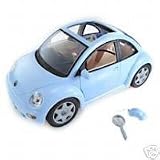Barbie Volkswagen New Beetle in Blue VW Bugs Cars