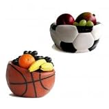 Suck UK Ceramic Fruit Balls Basket Bowl