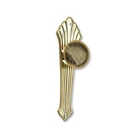 Art Deco Doorknob Set by 