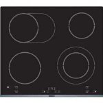 Bosch NKN 675 T01 Glaskeramik Elektrische Kochmulde Edelstahl Front-Profil