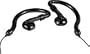 DIGITAL SPORT SECURE FIT FLEXIBLE HOOK EARBUDS HEADPHONES RUBBERIZED