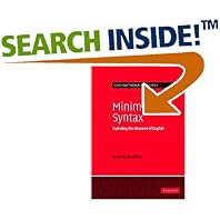 Minimalist Syntax. Exploring the Structure of English (Cambridge Textbooks in Linguistics) (Taschenbuch)