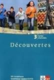 Produkt-Bild: Klett Sprachtrainer. Franz&ouml;sisch. Cahier d&acute;activ&eacute;s D&eacute;couvertes 3. Mit Lernsoftware, Sprachtrainer Kommunikation: Passend zu Klett Schulb&uuml;chern: TEIL 3
