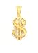 American Dollar Sign Charm -M490