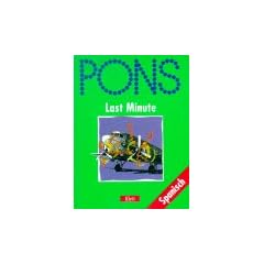 PONS Last Minute Sprachf�hrer, Spanisch