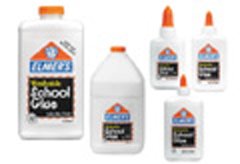 Elmerft.s Products Inc EPIE340 School Glue- Washable-Nontoxic- 1 Gallon- Dries Clear