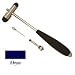 Babinski Buck Reflex Hammer with HDP Handle and Babinski Tip by MDF Instruments Direct, Abyss - 1 Ea