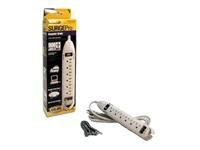 Stanley STS164-TEL SurgePro 6-Outlet Surge Protector with Telephone Protection (6-Foot Cord)