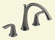 DELTA Lahara Roman Tub Faucet Trim AGED PEWTER