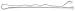 Lady Jayne Hair Accessories 18 Bobby Pins 4.5cm White