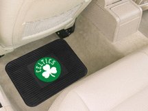 Fan Mats 10028 NBA - Boston Celtics 14" x 17" Vinyl Utility Mats Package of 2 Mats