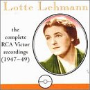 Lotte Lehmann - The Complete Victor Recordings (1947-1949)