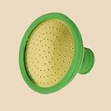 Haws V231 Finasrain No. 8, Round, Rubber-Backed, Fine Spray, Brass Face