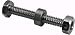 Snowblower Shear Pin & Nut Replaces Noma 301172 - 1/4