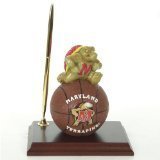 Maryland Terps Mascot Basketball Clock/Pen