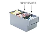 Divider For Plastic Shelf Box 11-1/8 X 4-5/8. Package of 50