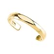 Solid 14K Gold Band Toe Ring