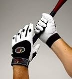 Baseball batting gloves- BlackWhite