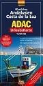 ADAC UrlaubsKarte Westliches Andalusien / Costa de la Luz 1 : 200 000: Zwischen portugiesischer Grenze, Sevilla und Gibraltar - mit Citypl&auml;nen C&aacute;diz und Sevilla. Mit Ortsregister