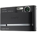 Sony Cybershot DSC-T9/B Digital Camera 6mp 3x Optical Image Stabilization Zoom (Black)