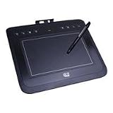 Adesso 8 x 5 Inches Wireless Graphics Tablet for PC and Mac (CyberTabletW10)