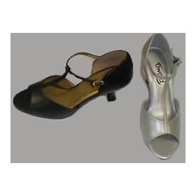 Latin T-Strap Ballroom Dance Shoe