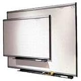 Quartet TE548M Quartet Total Erase Marker Board, 96 x 48, White, Mahogany Frame