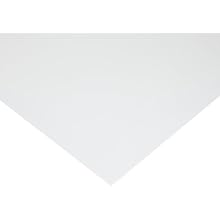 PVC (Polyvinyl Chloride) Sheet, Opaque White, Standard Tolerance, L-P-535