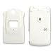 Fits Sanyo SCP 6600 Katana Cell Phone Snap on Protector Faceplate Cover Housing Hard Case - Solid White
