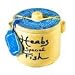 Herbs for Fish in a Stoneware Crock Image