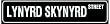 LYNYRD SKYNYRD STREET rock band road sign