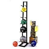 CAP 42 lb. Medicine Kinesi-O-Ball Set w/ Rack