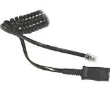 Plantronics 26716-01 RJ11 TO QUICK DISCONNECT CABLE COILED M12 TO HEADSET