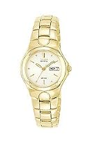 Citizen Women's Eco-Drive Corso Gold-Tone Watch #EW3032-54P