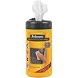 Fellowes Screen Cleaning Wipes 100/Tub Pre Moistened Wipes