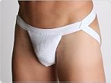 ActiveMan Swimmer Jockstrap White