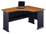 Advantage Natural Cherry Right Elbow Desk By Bush Furniture