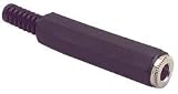 1/4 Stereo In-Line Jack Plastic