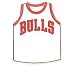 Chicago Bulls Jersey Pin