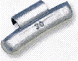 Aluminum Wheel Weights 1 1/4 oz. Qty:25 Gripper Box # 21014T