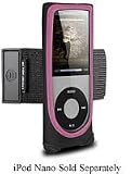 Digital Lifestyle Outfitters Action Jacket for iPod nano 4G (Black/Pink)